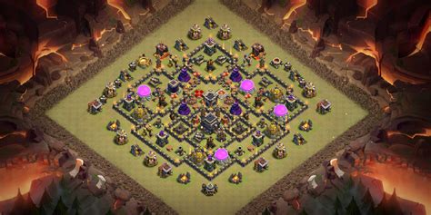 coc th9 war base 2024.